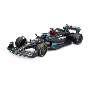 Carro Miniatura F1 Mercedes W14 2023 | Escala 1:24