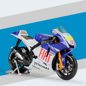 Moto Miniatura Yamaha M1 Moto GP | Escala 1:10