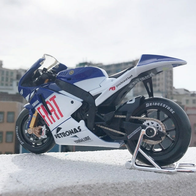 Moto Miniatura Yamaha M1 Moto GP | Escala 1:10