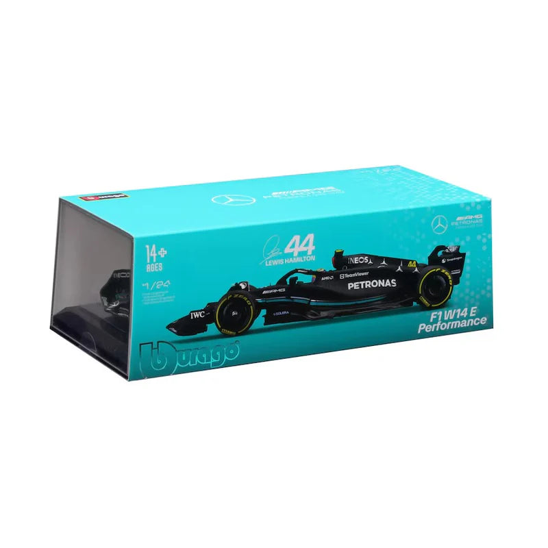 Carro Miniatura F1 Mercedes W14 2023 | Escala 1:24