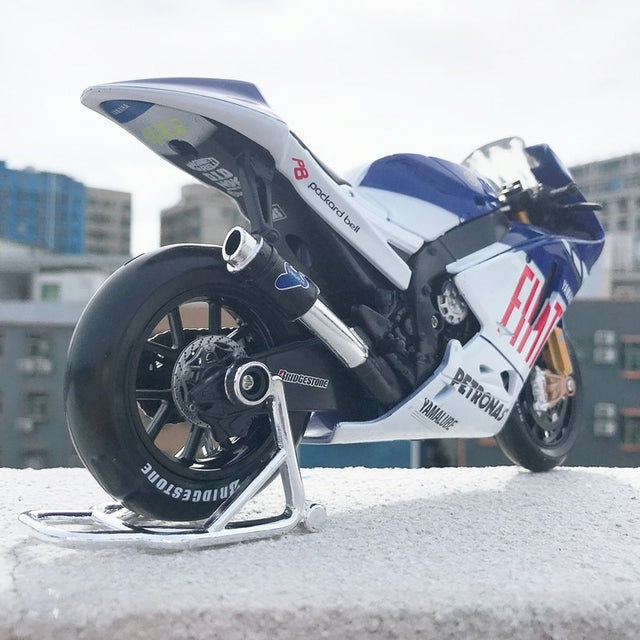 Moto Miniatura Yamaha M1 Moto GP | Escala 1:10