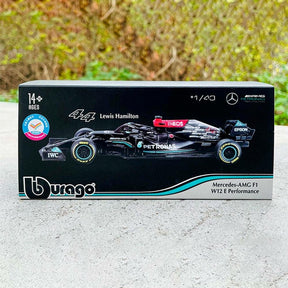 Carro Miniatura F1 Mercedes 2021 W12 | Escala 1:43