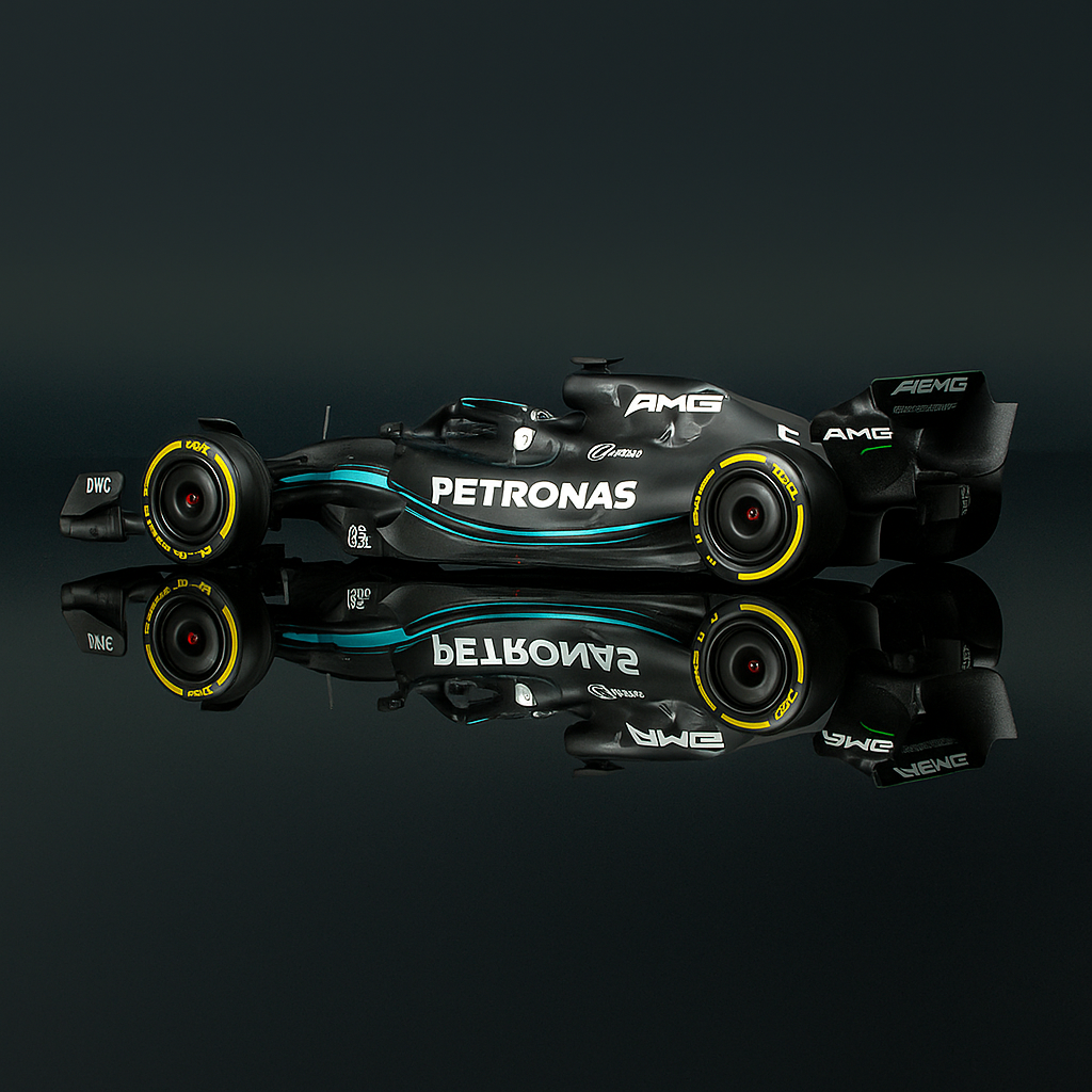 Carro Miniatura F1 Mercedes 2021 W12 | Escala 1:43