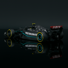 Carro Miniatura F1 Mercedes W14 2023 | Escala 1:24