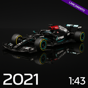 Carro Miniatura F1 Mercedes 2021 W12 | Escala 1:43