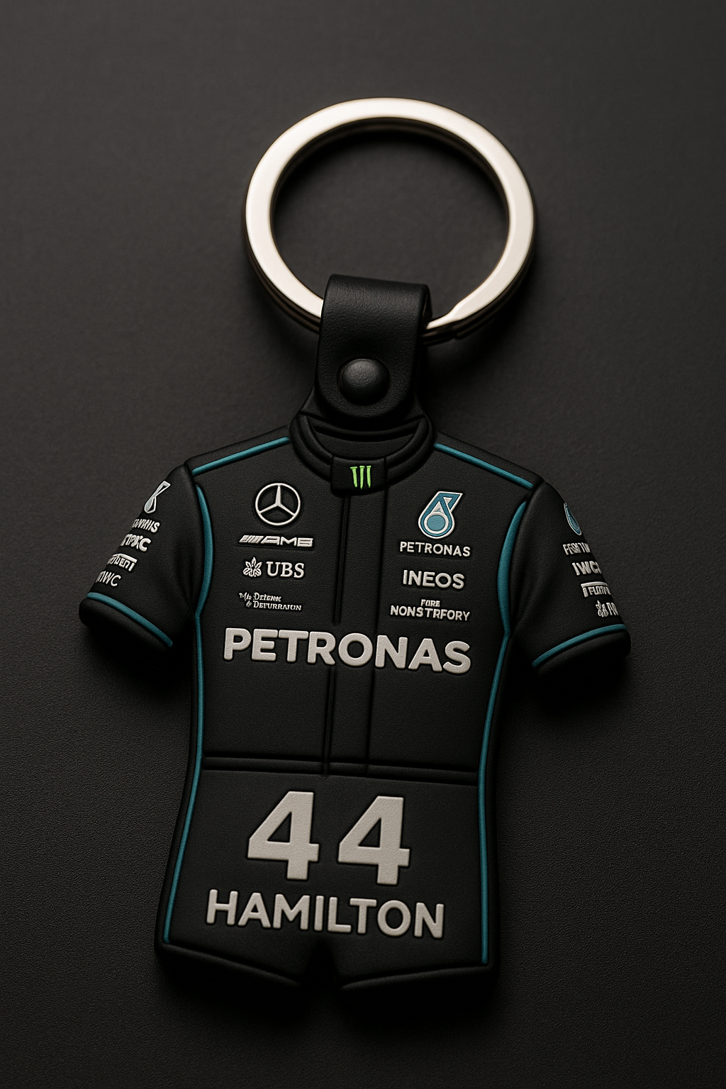 Chaveiro Camisa F1 Mercedes – Edição Limitada dos Pilotos