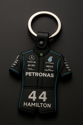 Chaveiro Camisa F1 Mercedes – Edição Limitada dos Pilotos